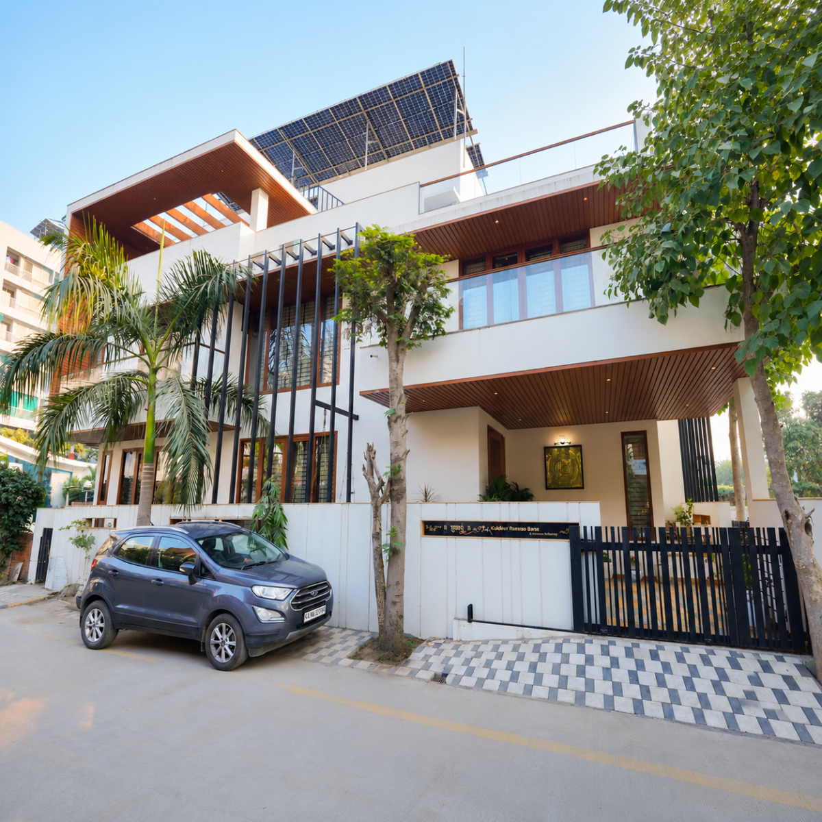 Contemporary Bungalow in Vadodara