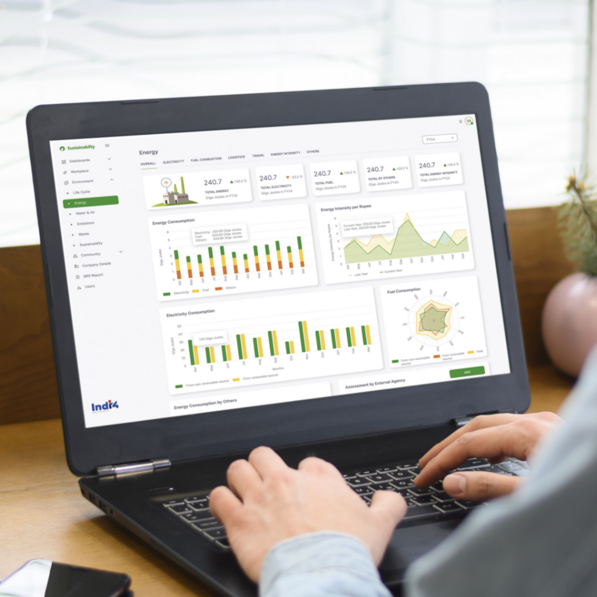 Track Sustainability KPIs with C6