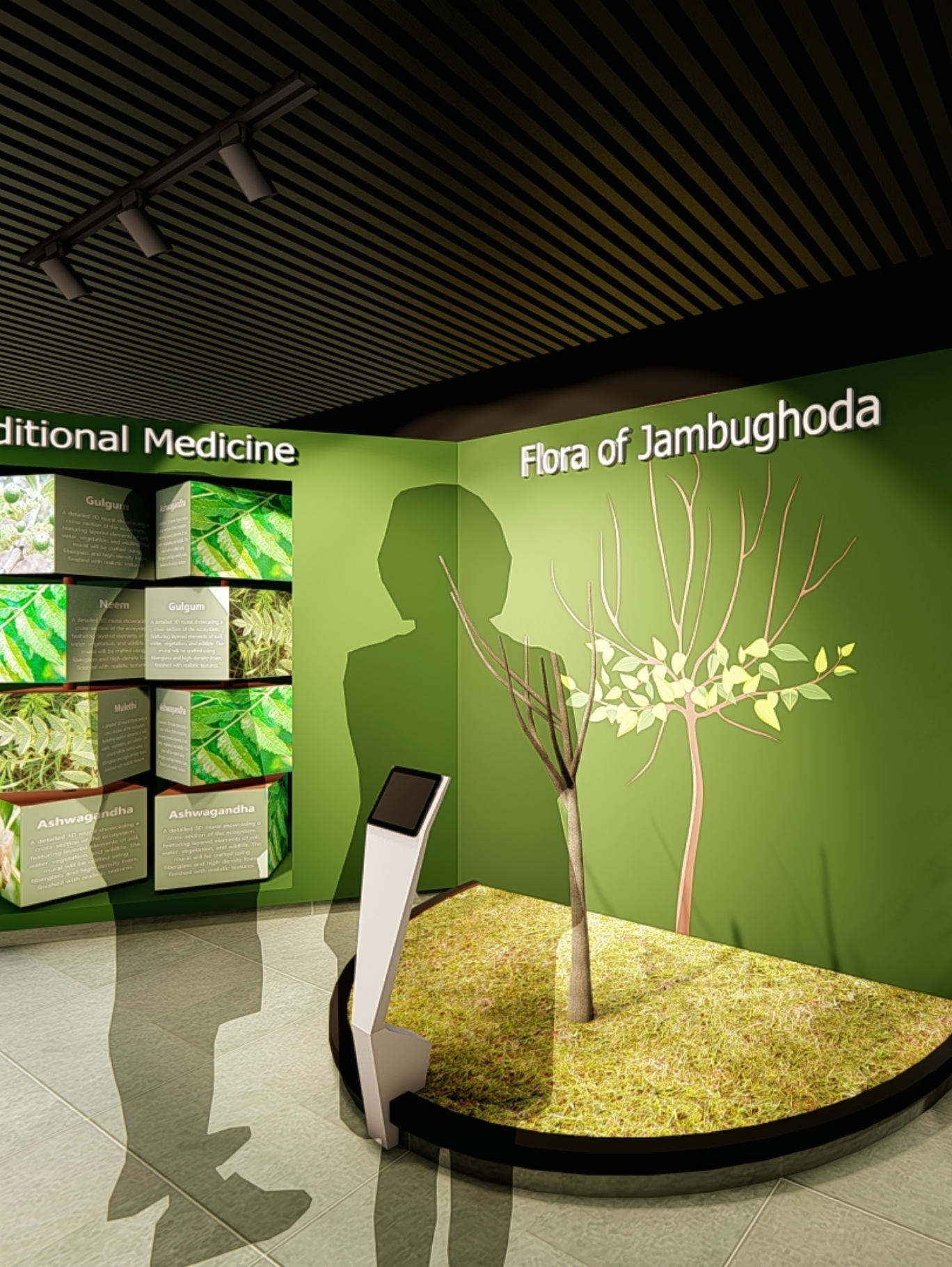 Biodiversity exhibit